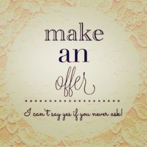 Make me an offer!